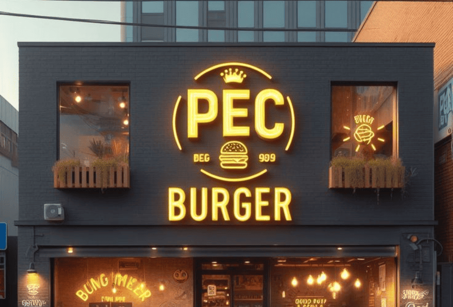 restaurants sign board