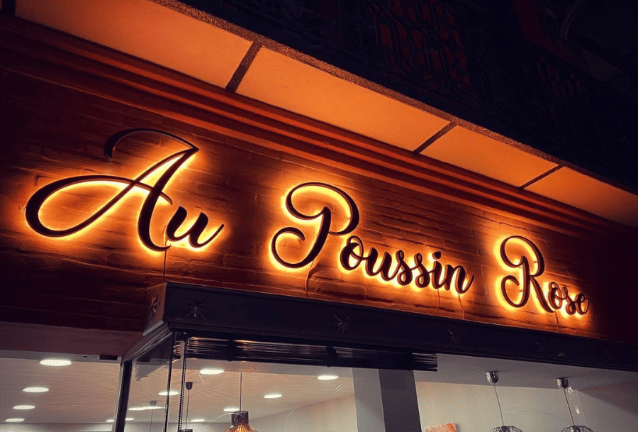 shop signboard Dubai